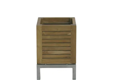 GEO - Stainless steel planter by Il Giardino di Legno - view 2